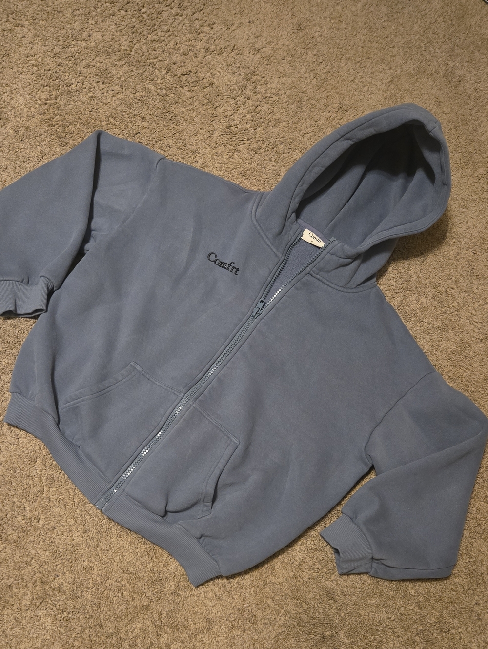 Kids Comfrt Zip Up Size XL